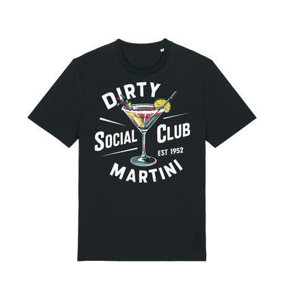 Black Printed T-shirt Front