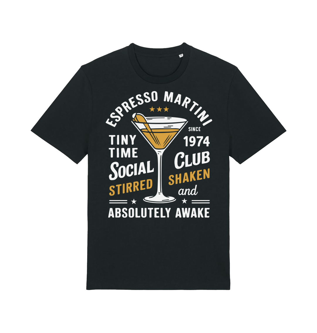 Black Printed T-shirt Front