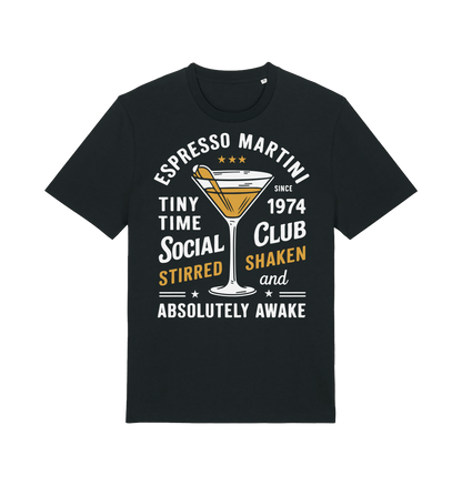 Black Printed T-shirt Front