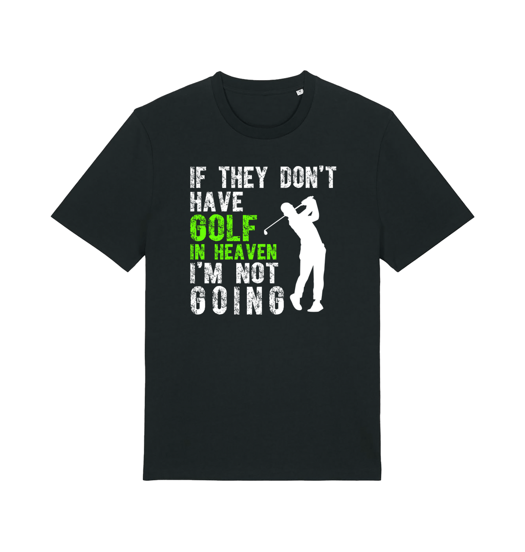 Black Printed T-shirt Front