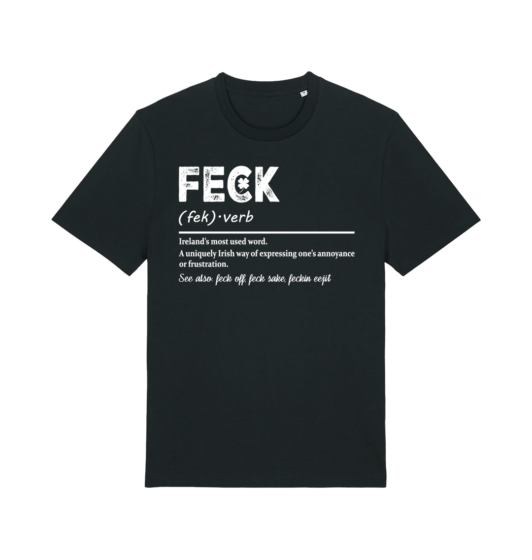 Black Printed T-shirt Front