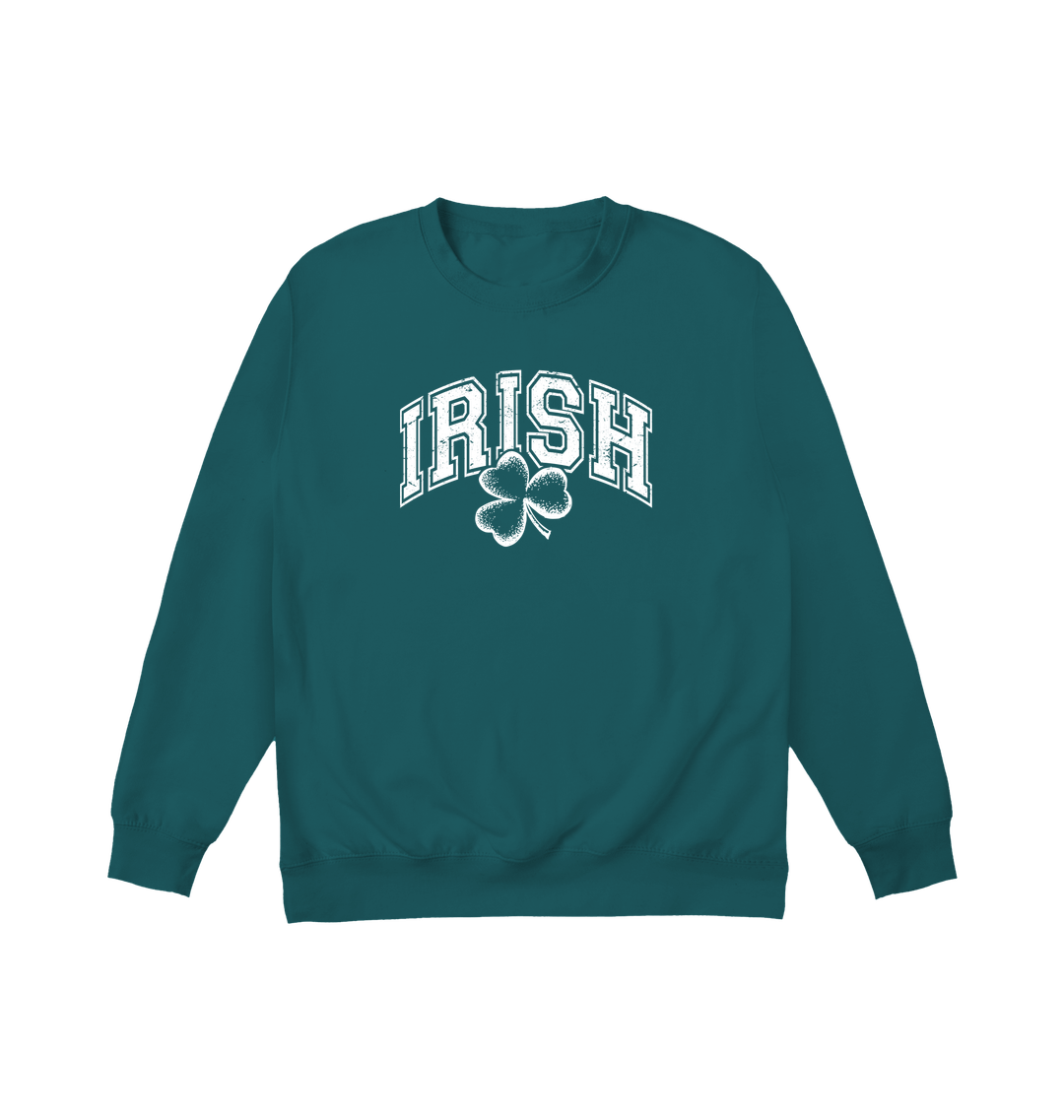 Jade Printed Sweater Front