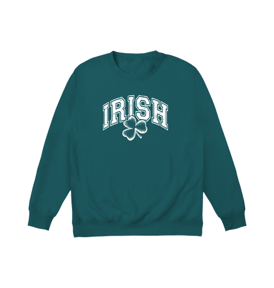 Jade Printed Sweater Front