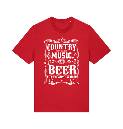 Red Printed T-shirt Front