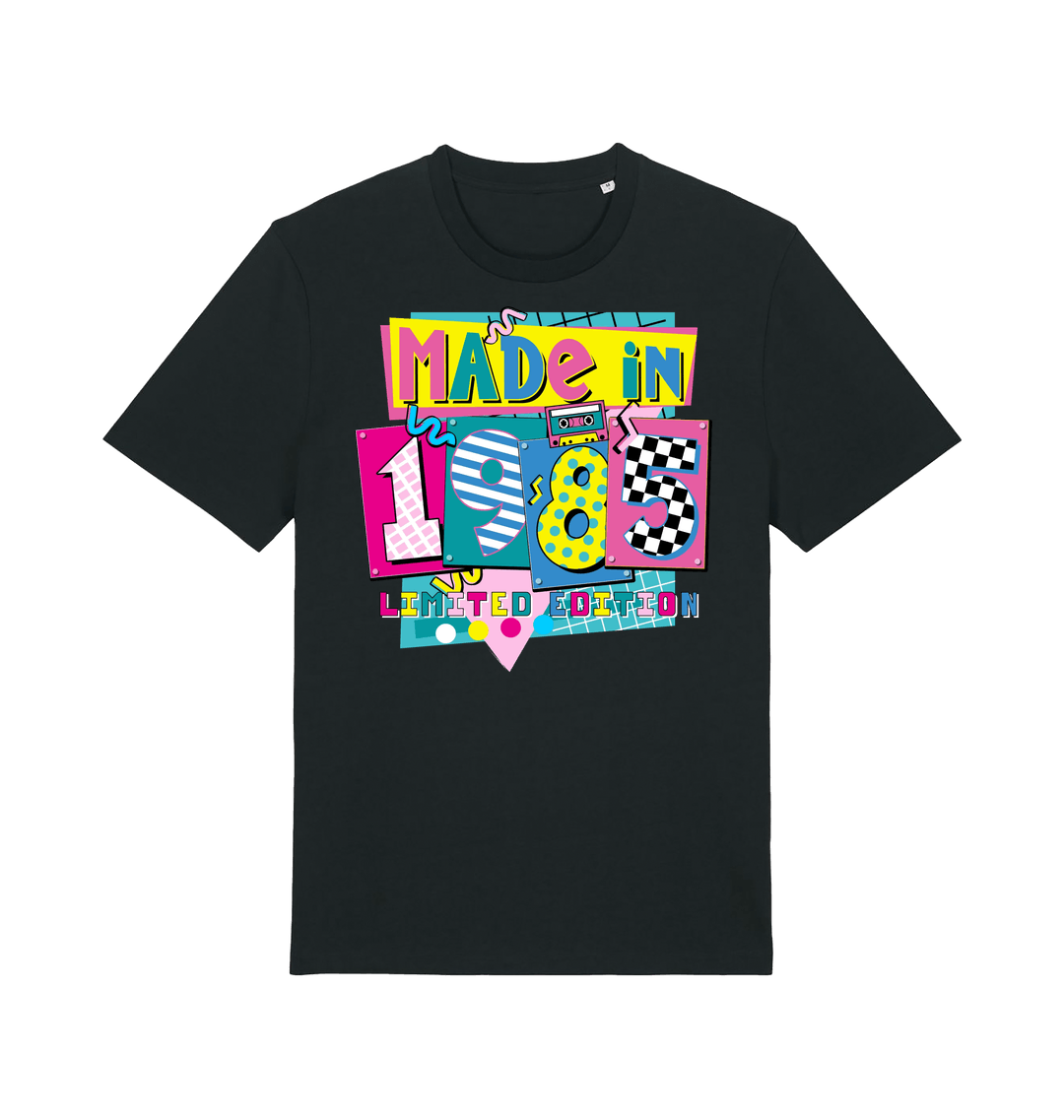 Black Printed T-shirt Front