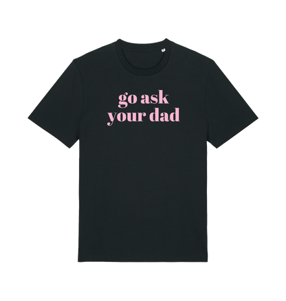 Black Printed T-shirt Front