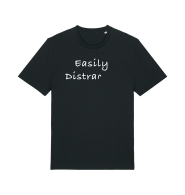 Black Printed T-shirt Front