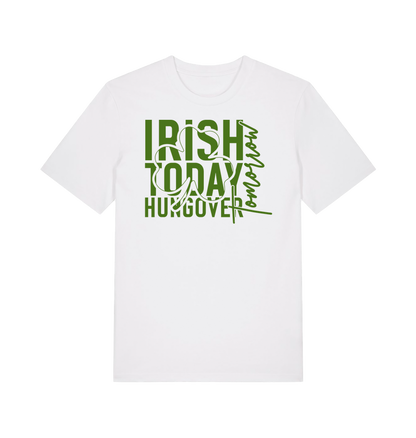 White Printed T-shirt Front