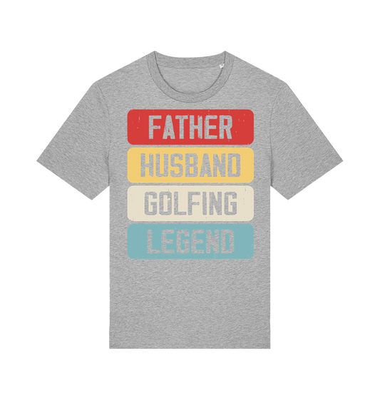 Heather Grey Printed T-shirt Front