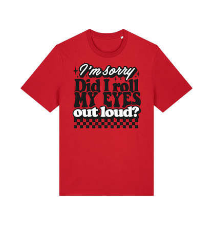 Red Printed T-shirt Front