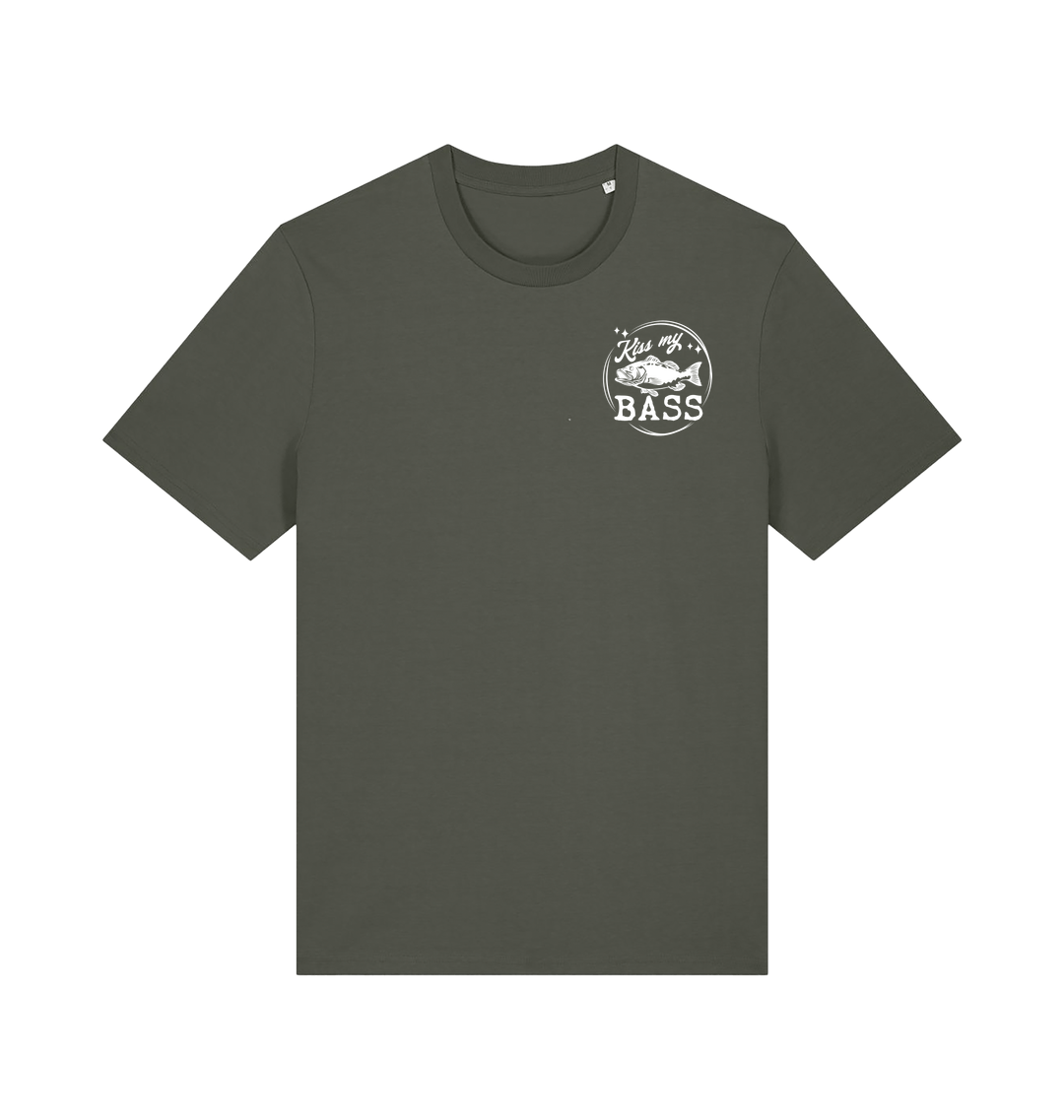 Khaki Printed T-shirt Front