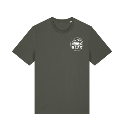 Khaki Printed T-shirt Front