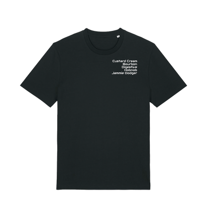 Black Printed T-shirt Front