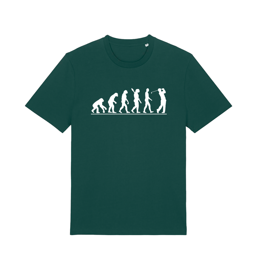 Glazed Green Printed T-shirt Front