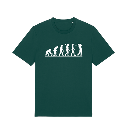 Glazed Green Printed T-shirt Front
