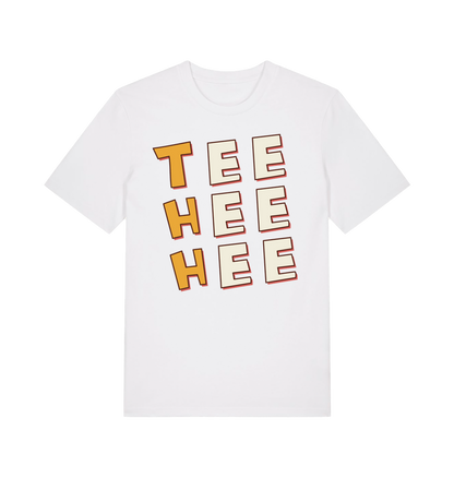 White Printed T-shirt Front