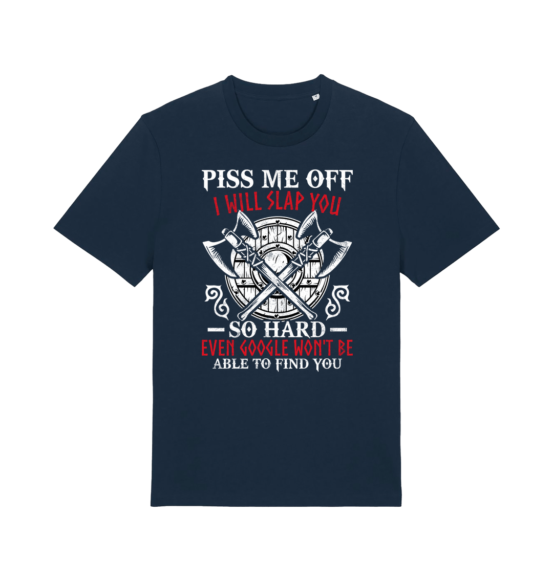 French Navy Printed T-shirt Front