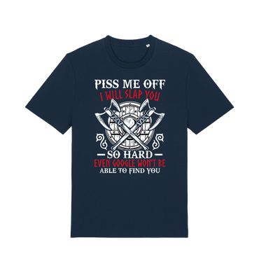 French Navy Printed T-shirt Front