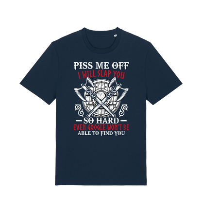 French Navy Printed T-shirt Front