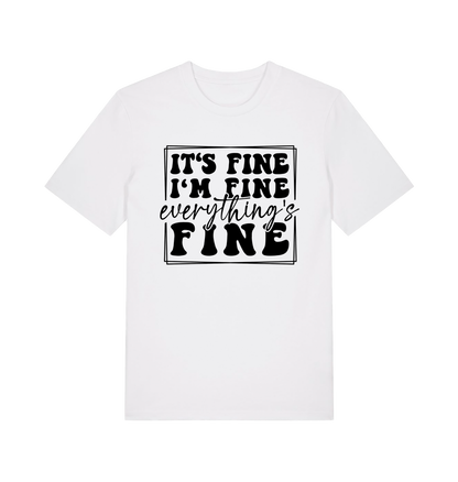 White Printed T-shirt Front