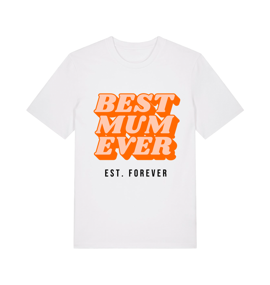 White Printed T-shirt Front