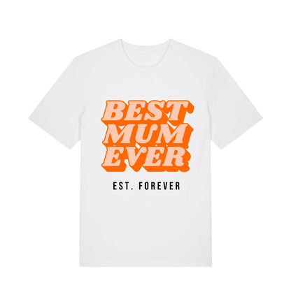 White Printed T-shirt Front