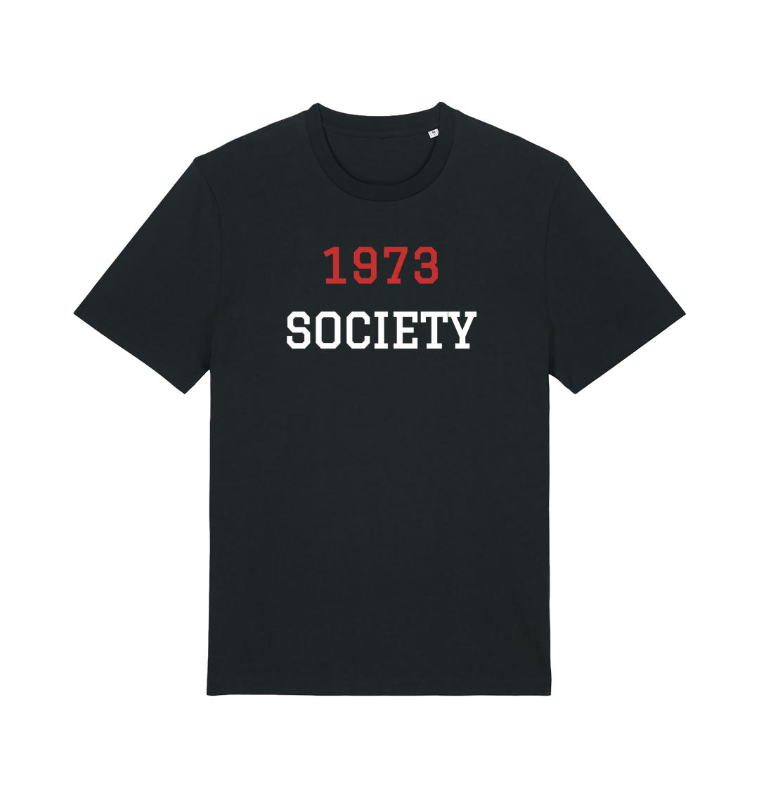 Black Printed T-shirt Front