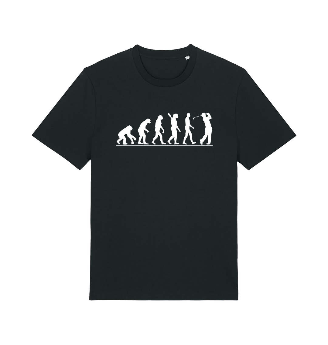 Black Printed T-shirt Front