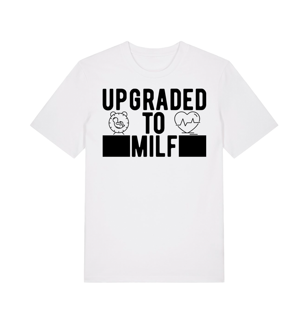 White Printed T-shirt Front