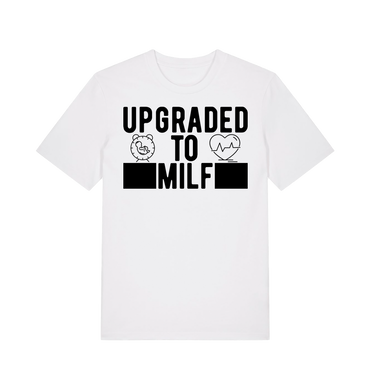 White Printed T-shirt Front