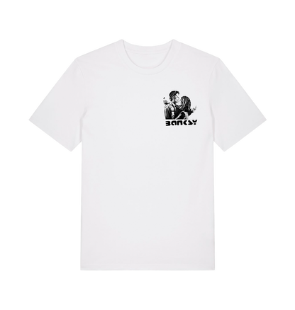 White Printed T-shirt Front