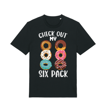 Black Printed T-shirt Front