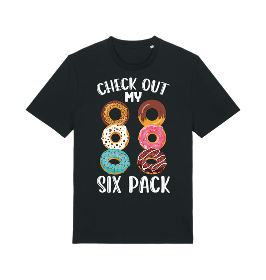 Black Printed T-shirt Front