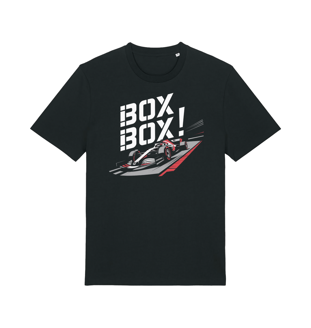 Black Printed T-shirt Front