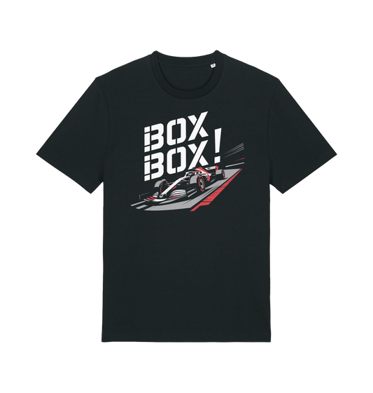 Black Printed T-shirt Front