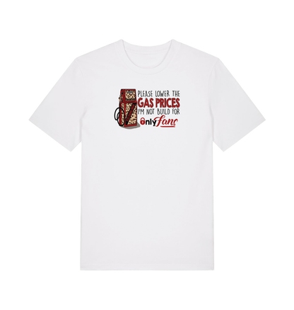 White Printed T-shirt Front