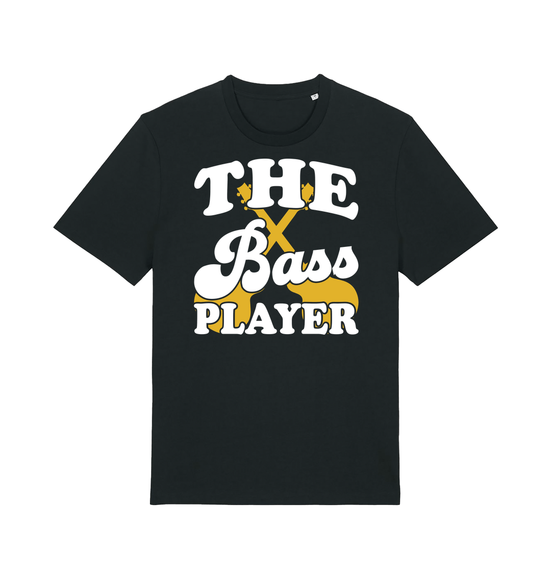 Black Printed T-shirt Front