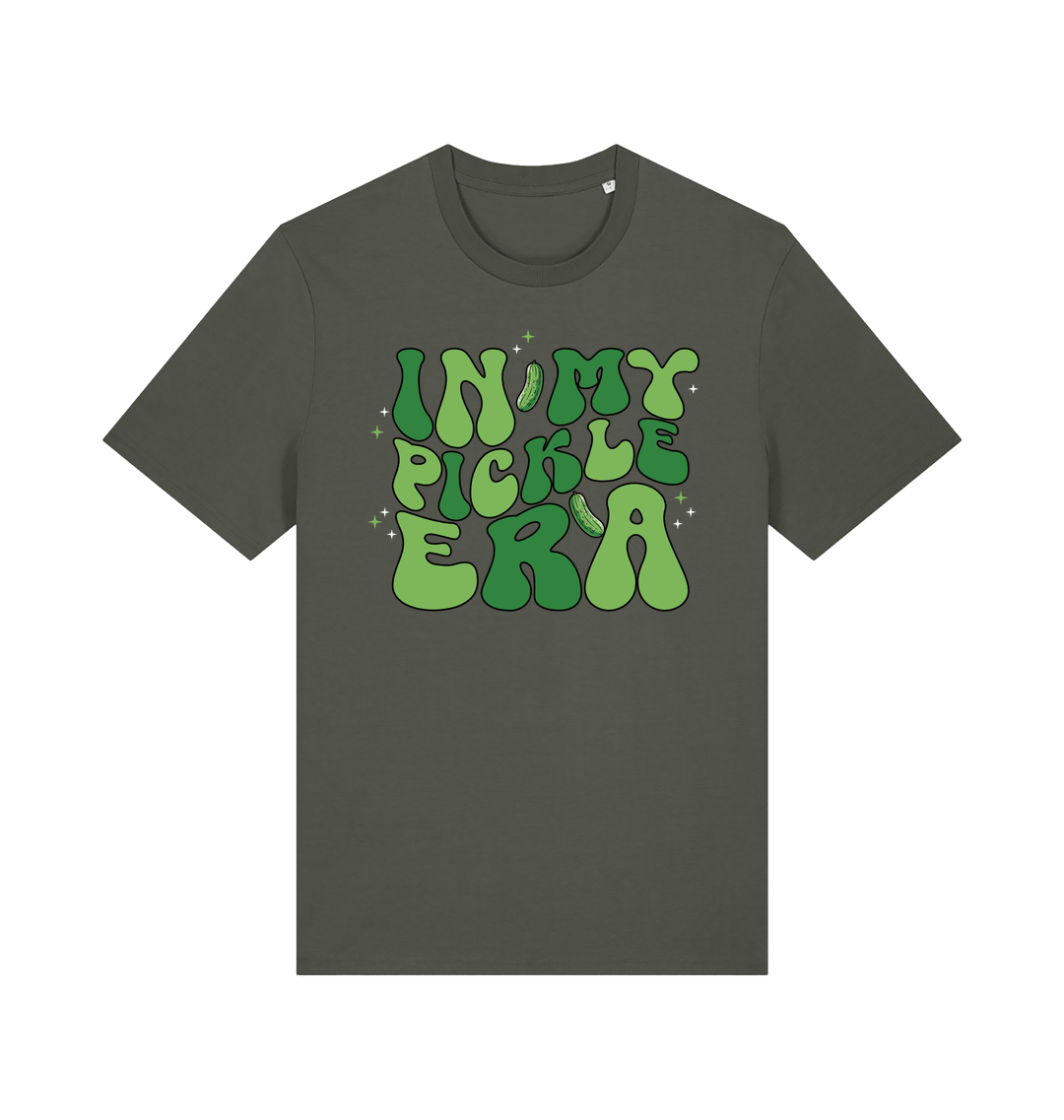 Khaki Printed T-shirt Front