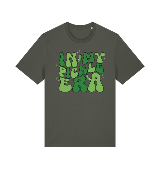 Khaki Printed T-shirt Front