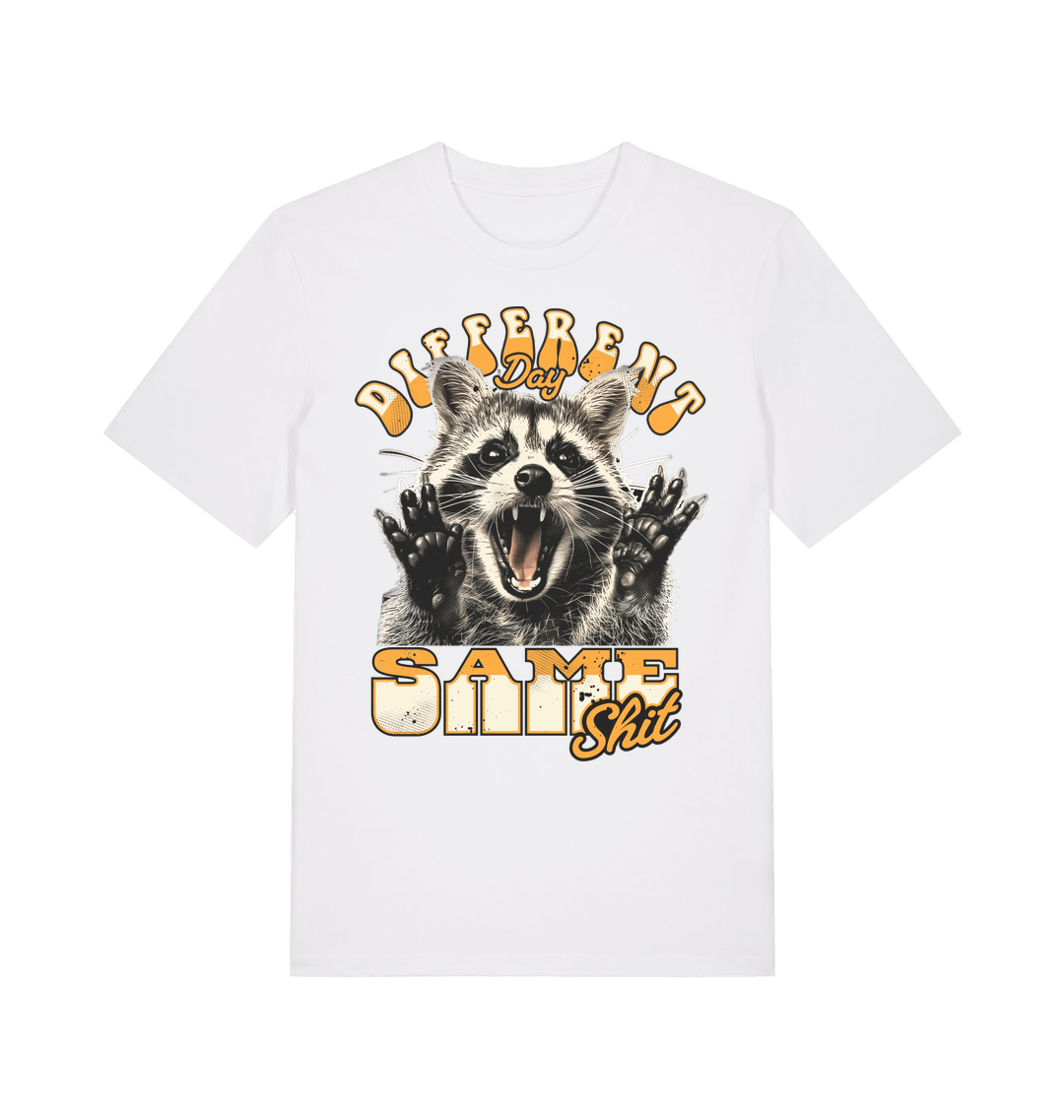 White Printed T-shirt Front