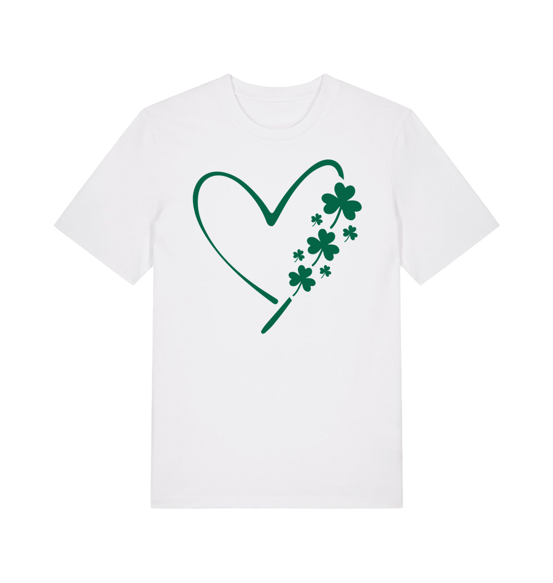 White Printed T-shirt Front