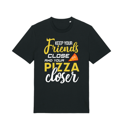 Black Printed T-shirt Front