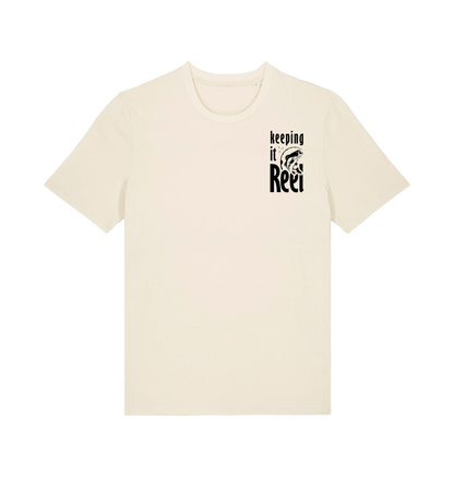 Natural Raw Printed T-shirt Front