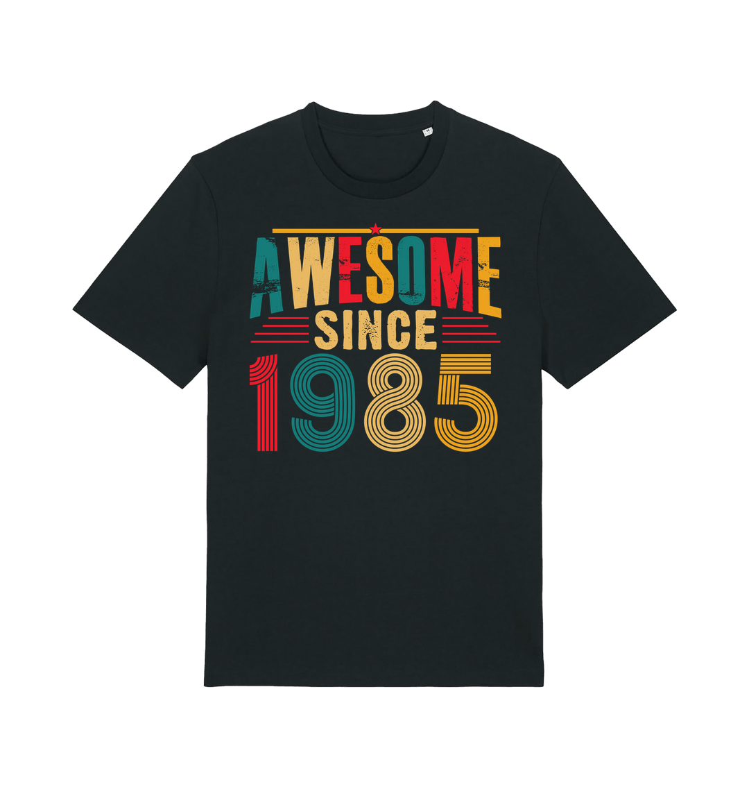 Black Printed T-shirt Front