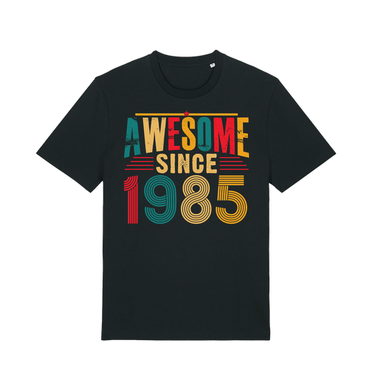 Black Printed T-shirt Front