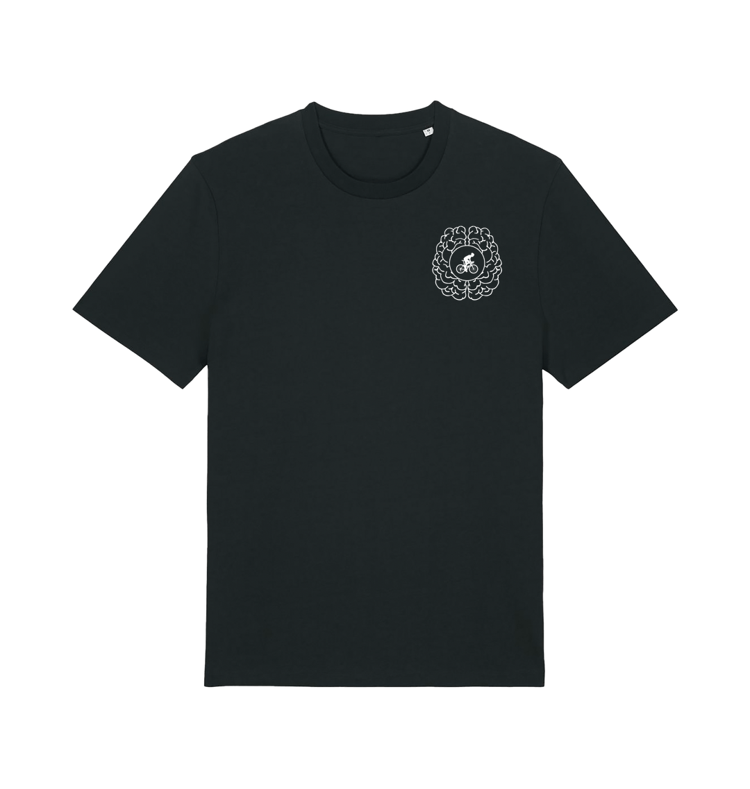 Black Printed T-shirt Front