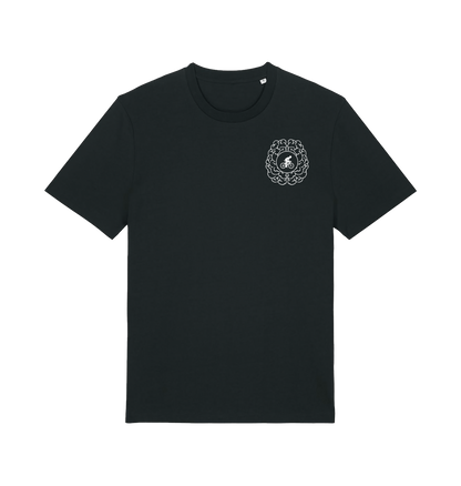 Black Printed T-shirt Front