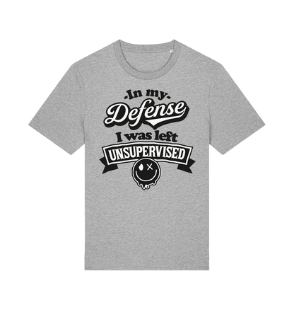 Heather Grey Printed T-shirt Front