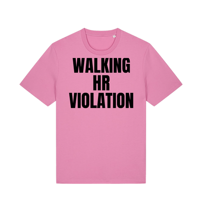 Bubble Pink Printed T-shirt Front