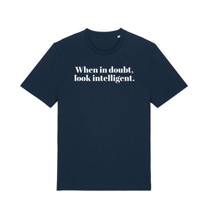 French Navy Printed T-shirt Front